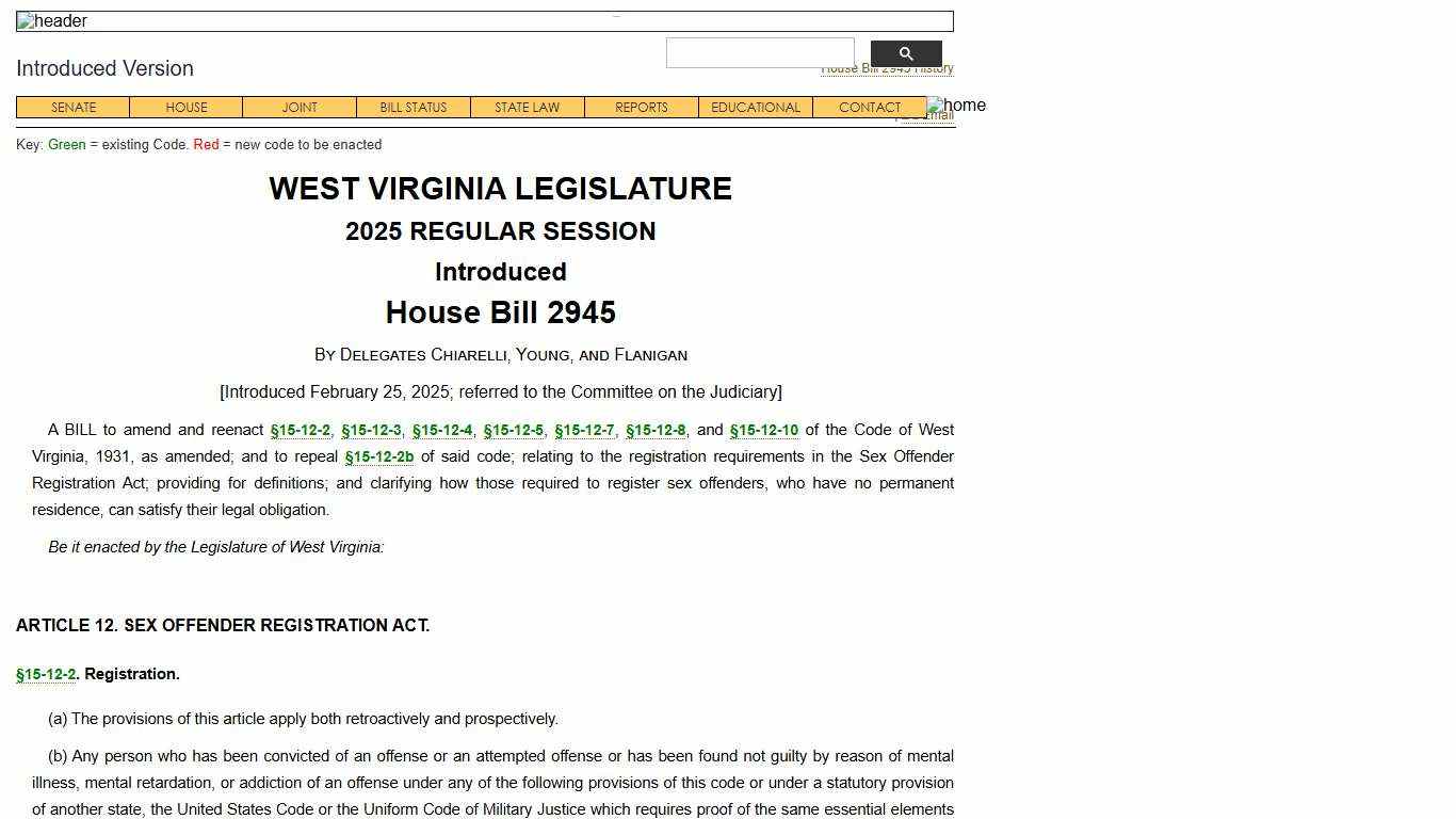 HB 2945 Text